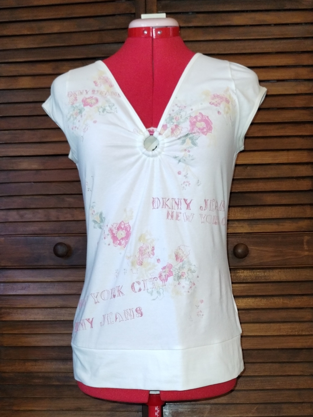DKNY Floral Top